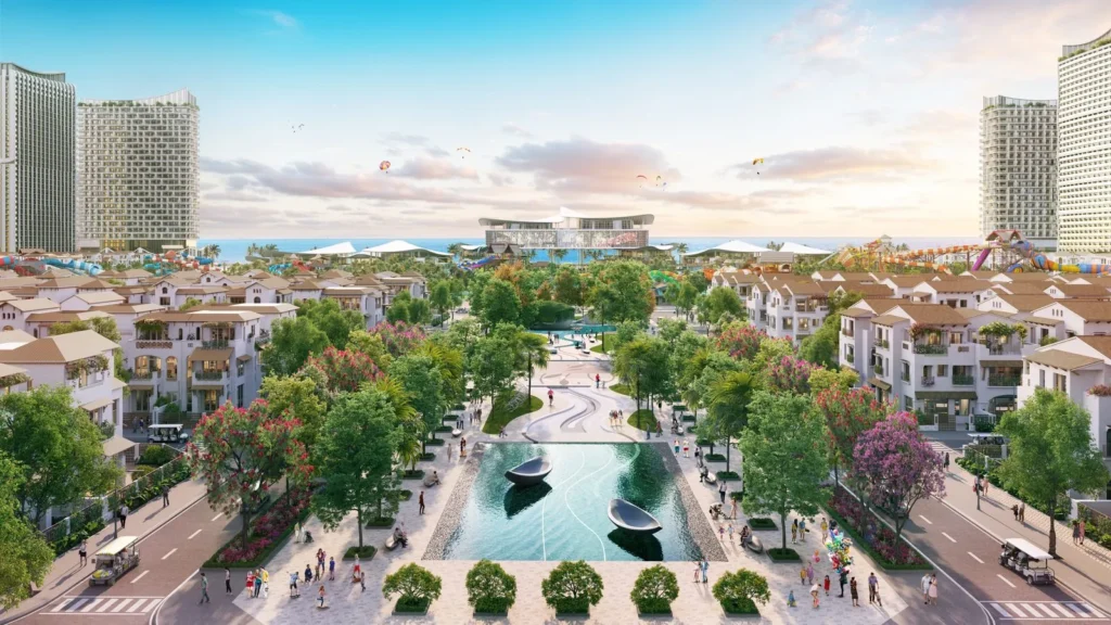 Đại lộ trung tâm hướng biển Blanca City