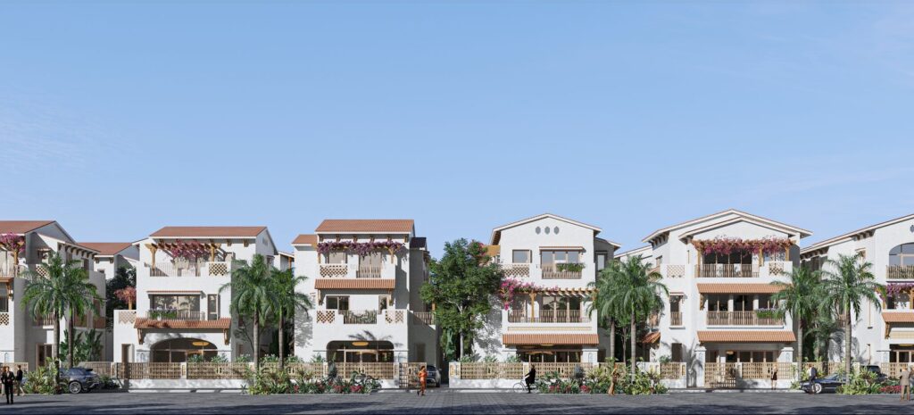 Casa Villa đơn lập dãy phố Blanca City