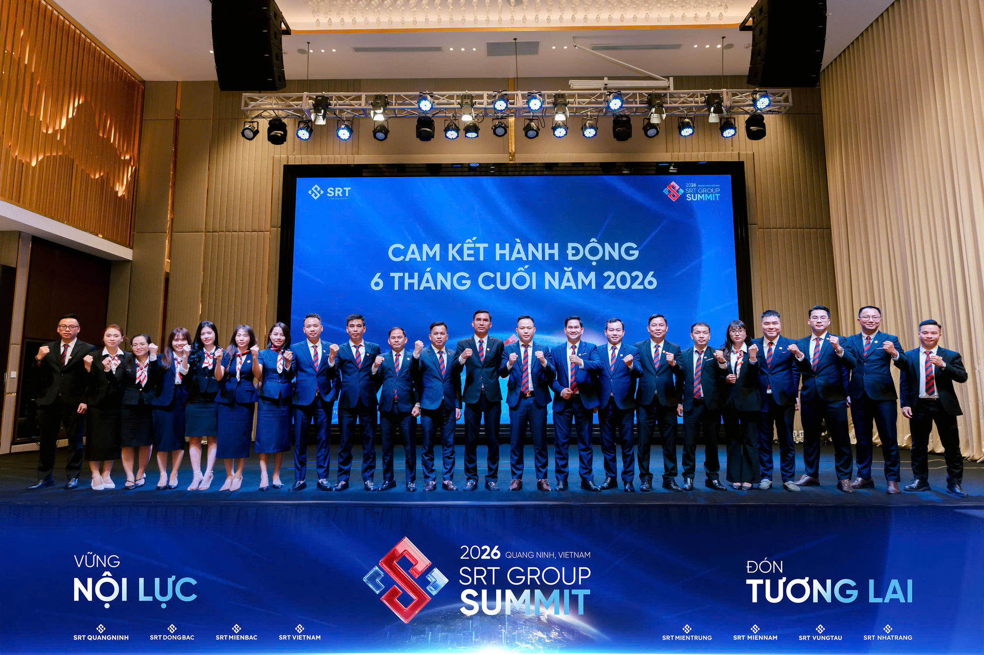 Đội ngũ SRT Group đồng lòng - Vững nội lực đón tương lai